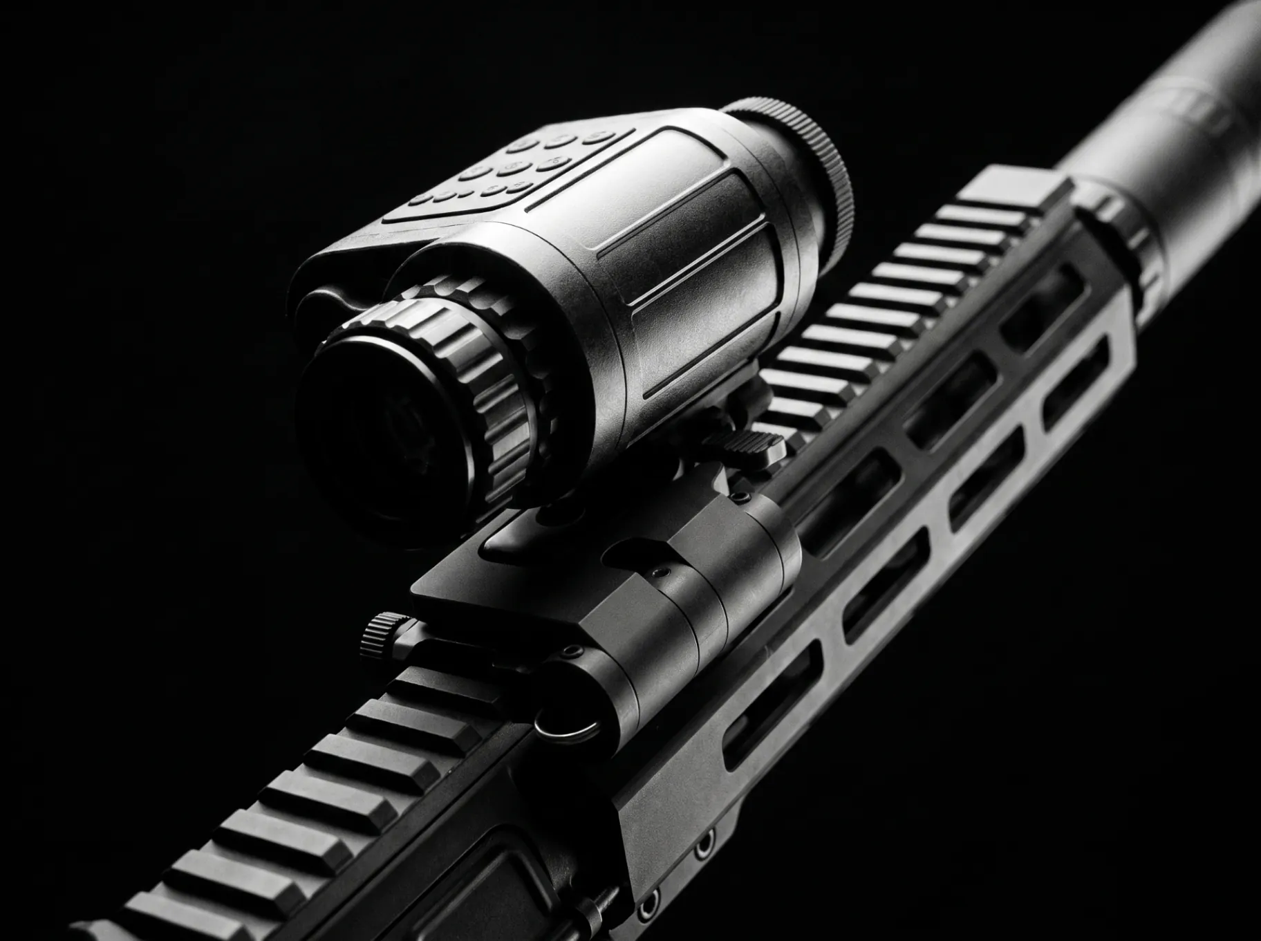 Flip-to-side step 2: Click the optic in
