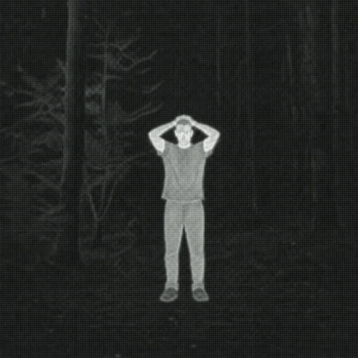Same scene through the PREDATOR in white-hot